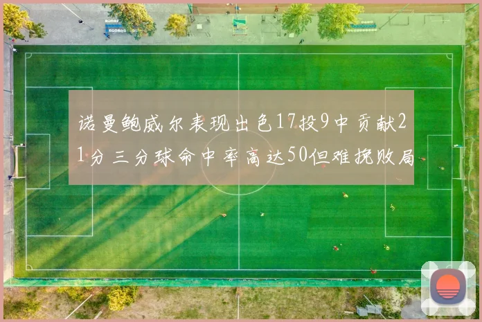 诺曼鲍威尔表现出色17投9中贡献21分三分球命中率高达50但难挽败局